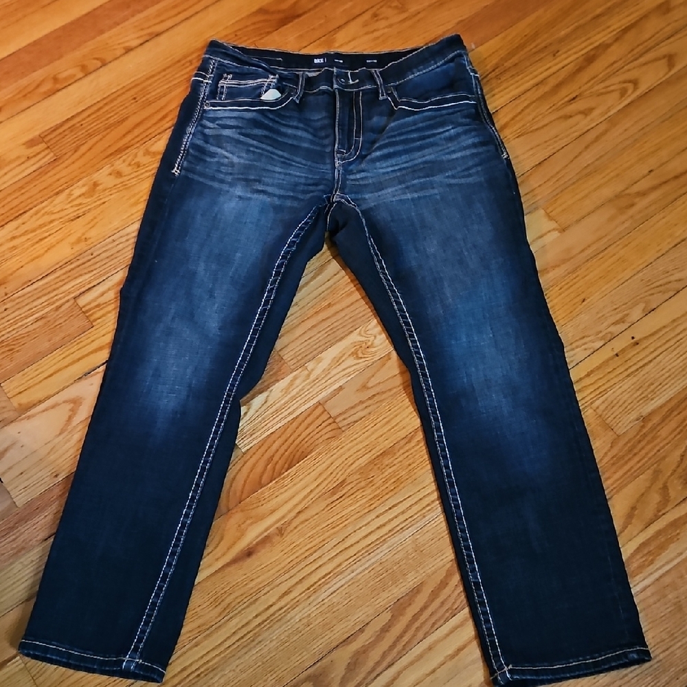 BKE Dark Wash Straight Leg Jeans Nolan